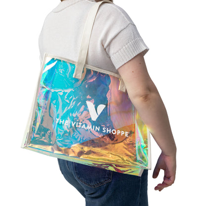 Holographic Beach Tote Bag