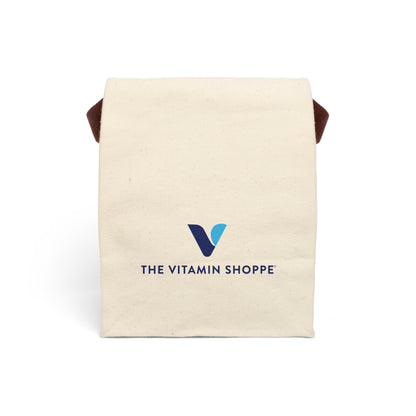 Canvas Lunch Bag with Strap — The Vitamin Shoppe Logo Insulated Tote
