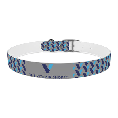 Vitamin Shoppe Branded Blue Geo Dog Collar
