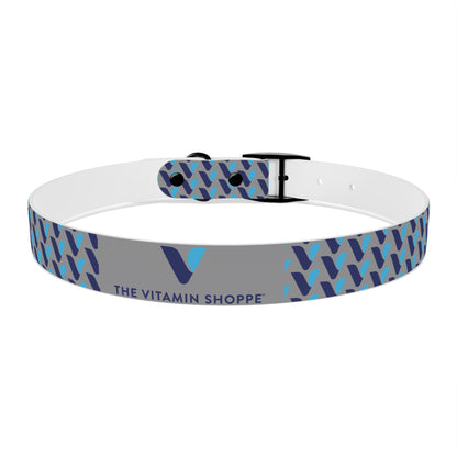 Vitamin Shoppe Branded Blue Geo Dog Collar