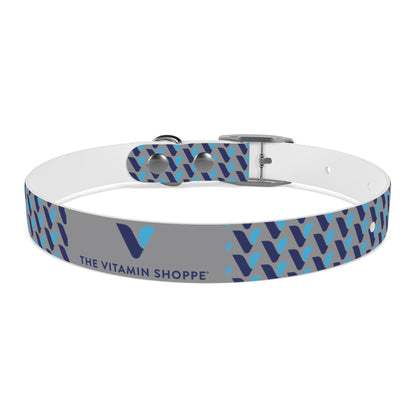 Vitamin Shoppe Branded Blue Geo Dog Collar