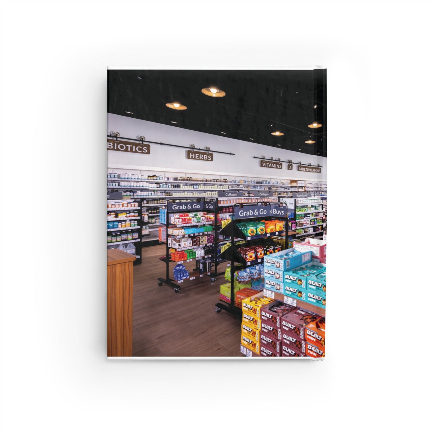 Journal — The Vitamin Shoppe Storefront Photo Hardcover Journal