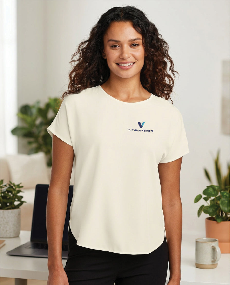 Mercer+Mettle® Women's Stretch Crepe Crew