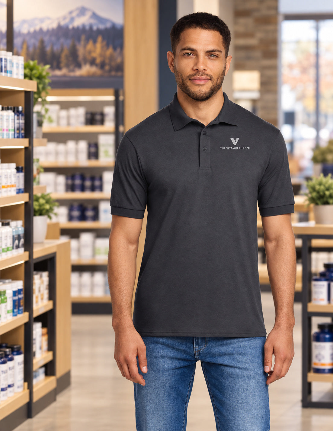 Port & Co Core Blend Jersey Knit Polo
