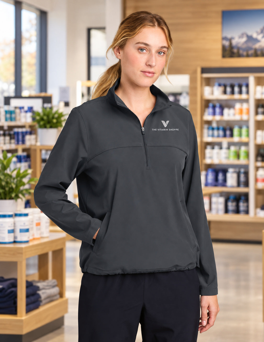 Sport-Tek Women's Repeat 1/2-Zip