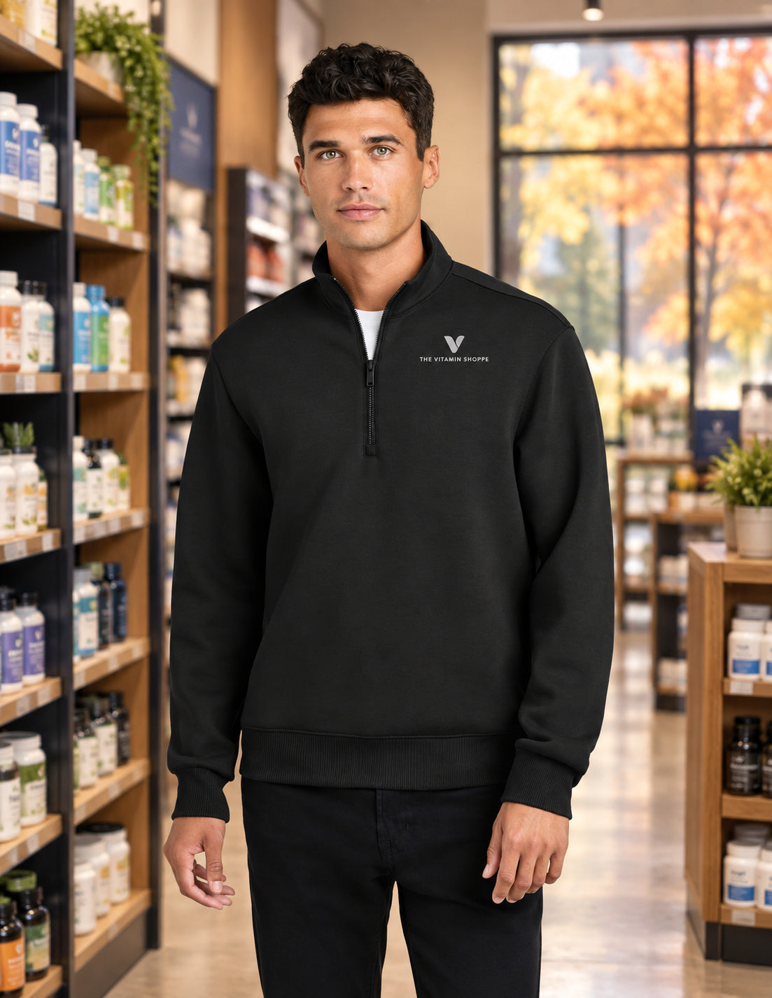 Mercer+Mettle Soft Spacer 1/4-Zip